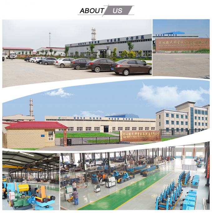Φ114-Φ273 High Precision Welded Pipe Line production view