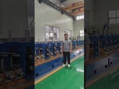 Machine à découper des tôles d'acier galvanisées à commande PLC avec couteau circulaire