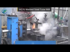 Machine de fabrication de tuyaux en acier à haute fréquence à haute efficacité ERW automatique