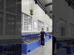 Machine de fabrication de tubes CE ISO pour tubes en acier au carbone 21-63mm