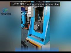 Machine de fraisage de tubes à haute fréquence 50-140 mm Diamètre 5 mm Épaisseur