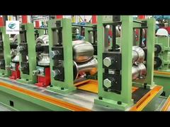 Machine de fabrication de tubes en acier au carbone pour tubes ronds, carrés et rectangulaires