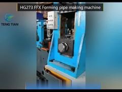 ERW630 Machine de fabrication de tubes soudés haute fréquence pour tubes ronds et carrés