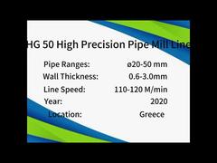 Machine automatisée de fabrication de tubes en acier au carbone MS