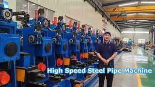 Tuyau à grande vitesse d'à haute fréquence d'usine de tubes d'acier au carbone de restes explosifs des guerres faisant la machine