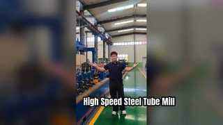 Tuyau de soudure circulaire à haute fréquence de restes explosifs des guerres faisant la machine fabricant de broyeur de tubes