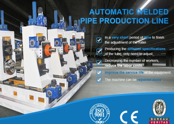 PLC contrôle CNC haute précision produire la machine de tuyauterie