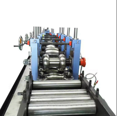 Ligne de production de tuyaux en acier au carbone haute performance pour tuyaux ronds de 20 à 76 mm