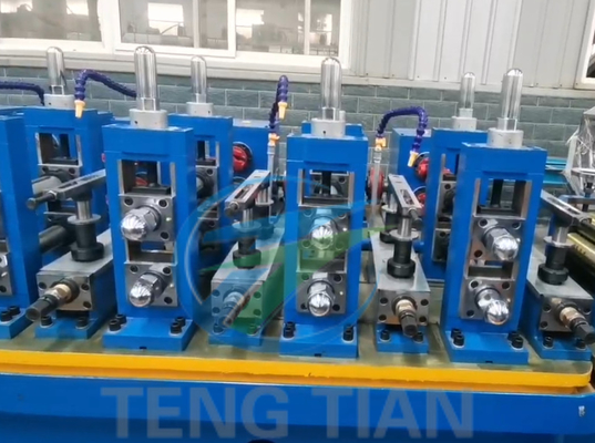 Machine de fabrication de tubes en acier HG 24 épaisseur 0,8 à 4,5 mm Tubes ronds