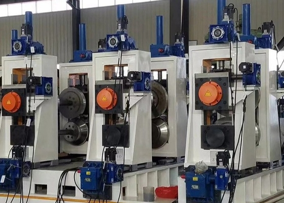 50 x 50 - 100 x 100 mm ligne de production de tuyaux soudés de haute précision