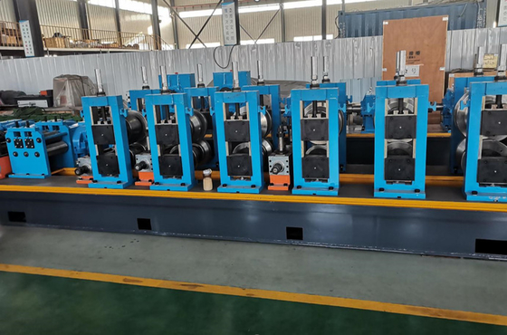 Machine de soudage de tubes de précision épaisseur bleue 1-3 mm tuyau soudé à haute fréquence