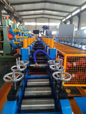 Moulin à tuyaux soudés à grande vitesse avec un diamètre de tuyau rond de 60 à 127 mm