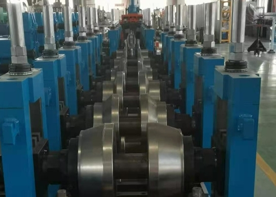20 m/min 25 mm Ronde de l'eau vers le bas de la ligne de production de tubes d'acier