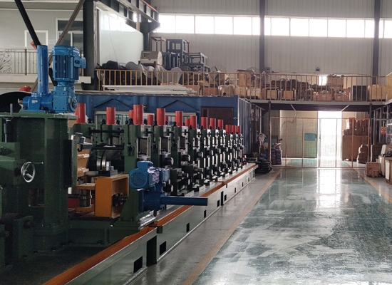 Machine de fabrication de tubes en acier galvanisé à paroi mince 100 M/min