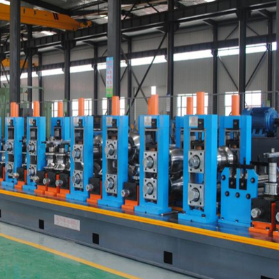 Machine de formage de tubes en acier galvanisé en acier au carbone 60 m/min Vitesse Haute efficacité