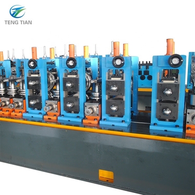 Machine de formage de tubes en acier galvanisé en acier au carbone 60 m/min Vitesse Haute efficacité