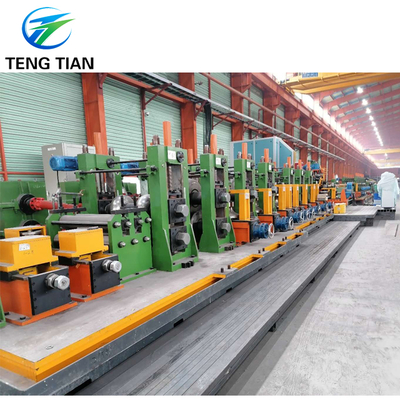 Machine de broyage de tubes de 12 M de longueur avec un diamètre de 219 mm et une fréquence de 50 Hz