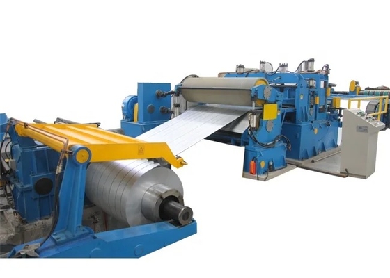 Machines de découpe d'acier efficaces pour bobines de diamètre intérieur 450-550 mm contrôlées par Plc