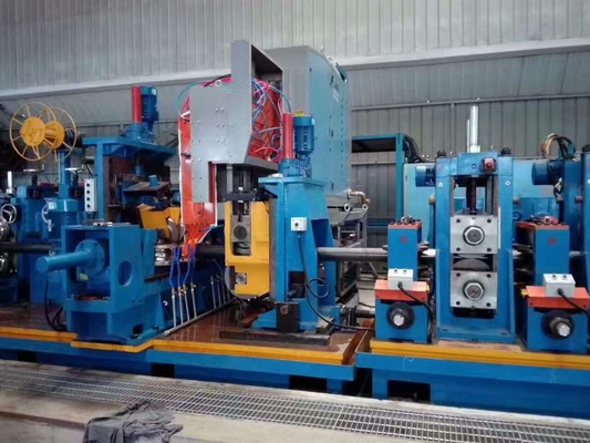 Fabrication de tubes de précision en acier inoxydable à scie à froid, SS Tube Mill Machine 100 × 100 mm Taille du tuyau