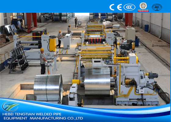 SKD11 Blade Slitter Mill Vitesse 50m / min 250KW Puissance 440V Machine de découpe en acier