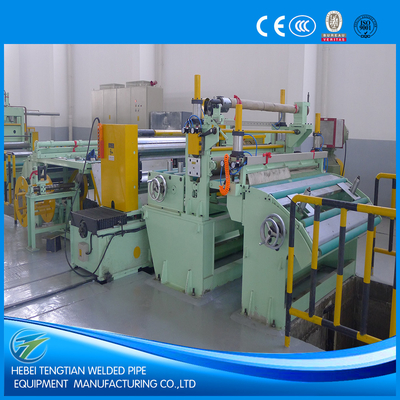 Contrôle PLC Première Garde 25 bandes Couleur verte CE ISO Machine de découpe en acier