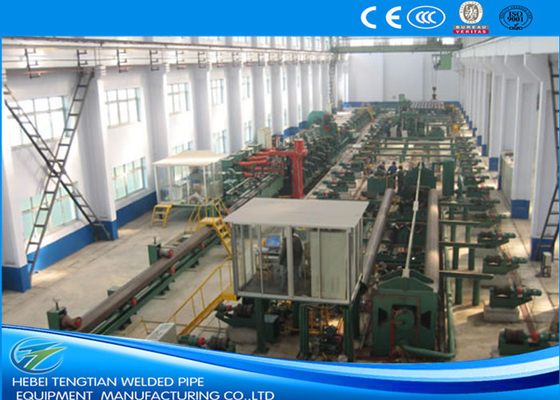 Machine de fabrication de tuyaux en acier hydrostatique 500 kW soudage par induction HF