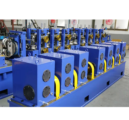 Moulin à tubes de haute précision pour tubes de diamètre de 32 à 89 mm 1,0 à 4,5 mm Épaisseur 30 à 100 m/min Vitesse 132 kW Puissance certifiée ISO9001