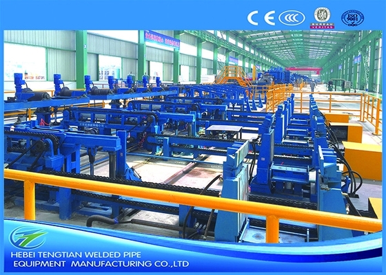 Machine de fabrication de tubes en acier au carbone galvanisé 380V 50HZ