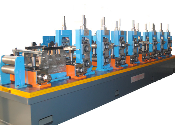 Ligne de production de tuyaux en acier à haute vitesse à couture droite de diamètre maximal 219 mm