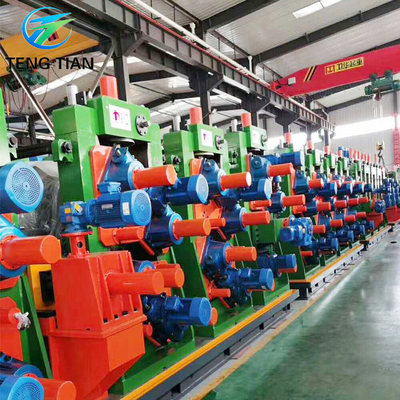 Fabrication de tubes en acier à soudage à haute fréquence entièrement automatique