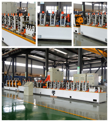 Ligne de production de tubes pour l'industrie de l'acier au carbone / usine de tubes Machines de production de tubes épais
