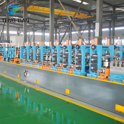 Φ76 Changement rapide des rouleaux d'équipement de tuyauterie soudée Précision de la ligne de production