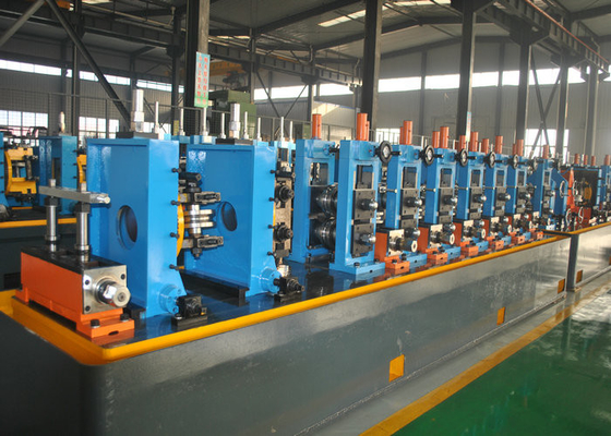 Ligne de soudage de tubes en acier au carbone, machine de fabrication de tubes en acier largeur 280 ~ 700 mm