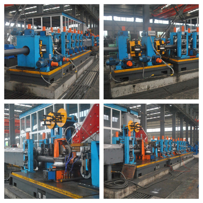 Machine de broyage de tubes en acier au carbone pour tuyaux ronds et carrés à vitesse maximale de 80 m/min