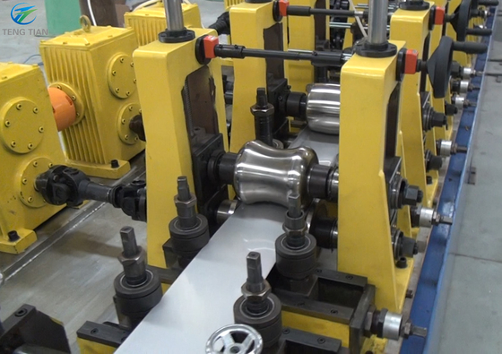 Ligne de production de tubes en acier Machine de fabrication de tubes