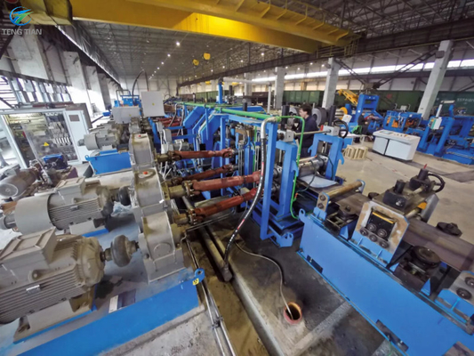 Machine de fabrication de tubes soudé Automatique de tube de broyeur de tubes ligne de production de broyeur