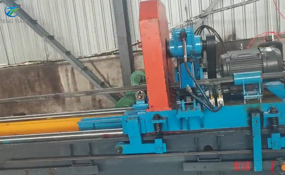 Moulin à tubes carrés soudés à haute fréquence avec découpe volante par ordinateur