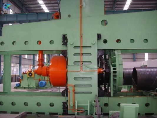 Machine de soudage en spirale, usine de tuyauterie Q235B Pendule avant rayons X pour pipeline pétrolier