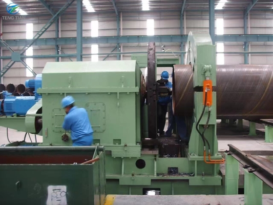 Machine de soudage en spirale, usine de tuyauterie Q235B Pendule avant rayons X pour pipeline pétrolier