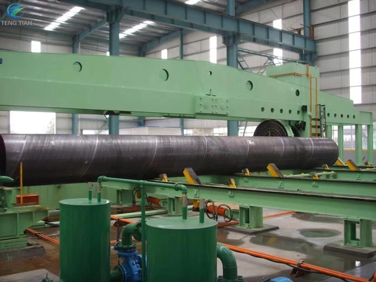 Machine de soudage en spirale, usine de tuyauterie Q235B Pendule avant rayons X pour pipeline pétrolier