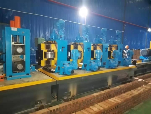 La production de tubes en acier est constante.