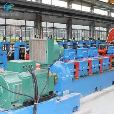 Machine de fabrication de tubes de 165 mm Machine de formage de tubes avec moteur de 500 kW 50hz Frequence de commande PLC