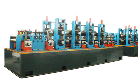 Machine de fabrication de tubes de 165 mm Machine de formage de tubes avec moteur de 500 kW 50hz Frequence de commande PLC
