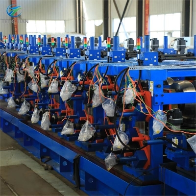 Machine de fabrication de tubes en acier au carbone moyen réglage automatique