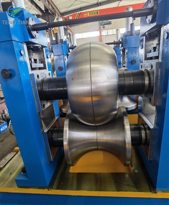 Machine de fabrication de tubes en acier au carbone moyen réglage automatique
