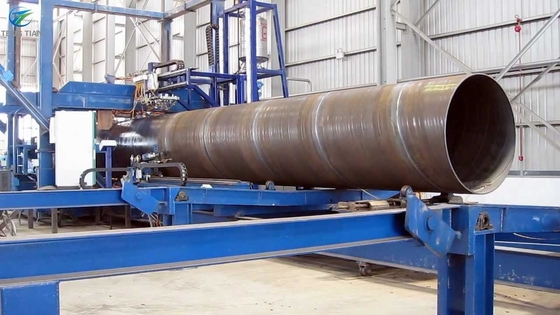 Machine de fabrication de tuyaux à haute puissance 380V pour tuyaux en spirale de grande taille de 1500 mm