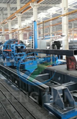 Machine de fabrication de tuyaux en acier à réglage automatique 4-12 mm épaisseur de paroi