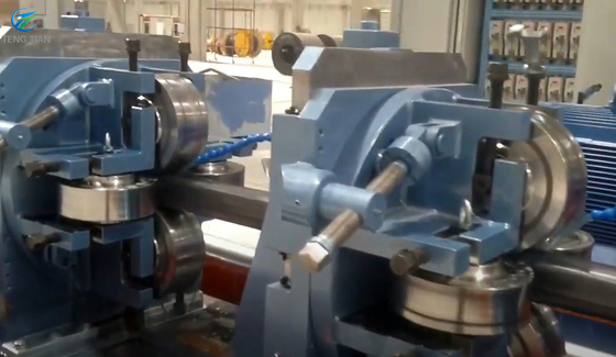 Profil d'acier Pipe Mill Machine d'emballage automatique soudeur 300 KW