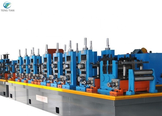 Ligne de production de tuyaux en acier soudés de haute fréquence 90m/min 200kw