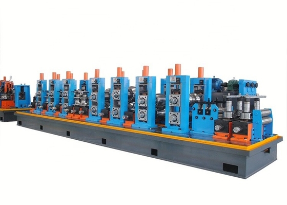 Ligne de production de tuyaux en acier soudés de haute fréquence 90m/min 200kw